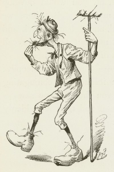 Illustration för Sylvie och Bruno av Lewis Carroll av Harry Furniss
