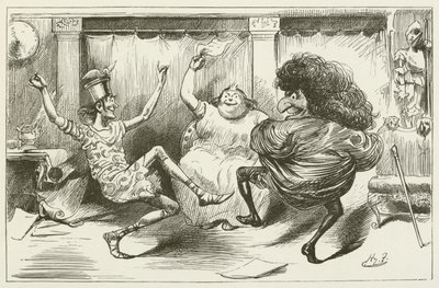 Illustration för Sylvie och Bruno av Lewis Carroll av Harry Furniss