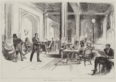Livet i parlamentet, främlingar i huset av Harry Furniss