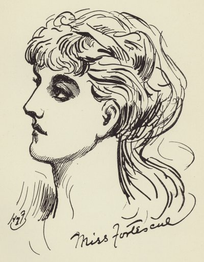 Miss Fortescue av Harry Furniss