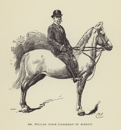 Mr William Stone, ordförande i Albany av Harry Furniss