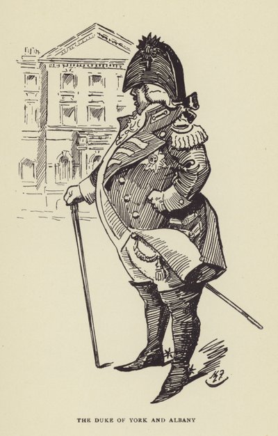 Hertigen av York och Albany av Harry Furniss