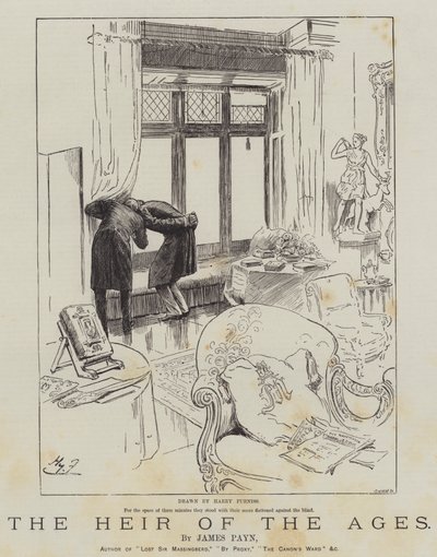 Tidernas arvinge, av James Payn av Harry Furniss