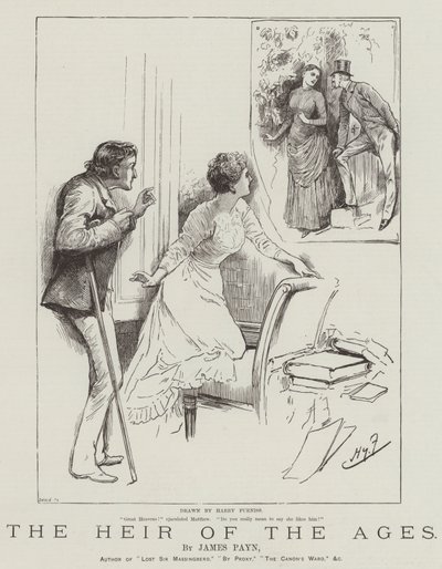 Tidernas arvinge, av James Payn av Harry Furniss