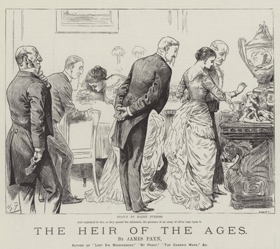 Tidernas arvinge, av James Payn av Harry Furniss
