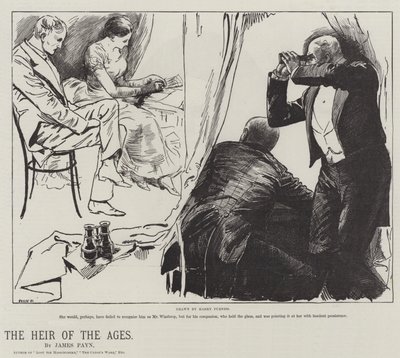 Tidernas arvtagare, av James Payn av Harry Furniss