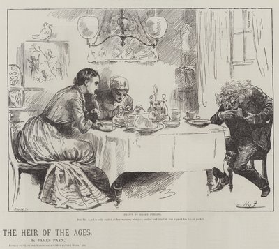 Tidernas arvtagare, av James Payn av Harry Furniss