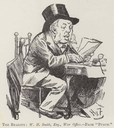 Verkligheten, W H Smith, Esquire, krigsministeriet av Harry Furniss
