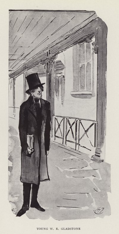 Unga W E Gladstone av Harry Furniss
