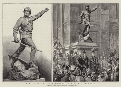 Staty av den sene general Earle, i Liverpool av Harry Hamilton Johnston