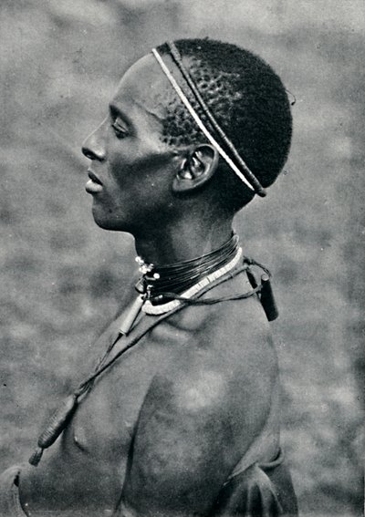 En Hima från Mpororo, Ekvatorialafrika, väster om Victoria Nyanza, 1912 av Harry Johnston