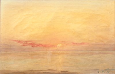 Solnedgång, Skagen av Harry Kluge