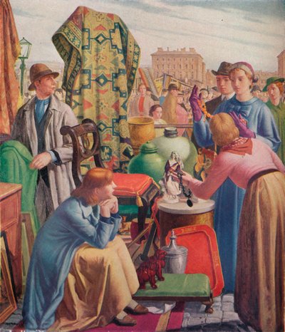Kaledoniska marknaden, 1936 av Harry Morley