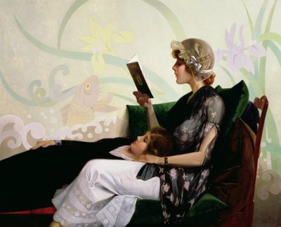 Bara ett par flickor, 1915 av Harry Wilson Watrous