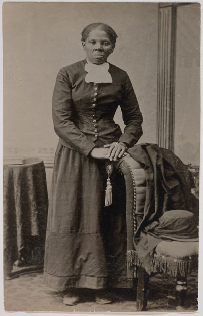Matt kollodiumtryck av Harriet Tubman av Harvey B. Lindsley