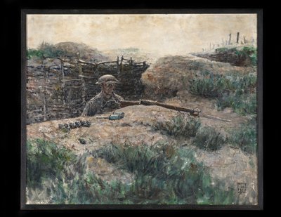 Vaktposten av Harvey T. Dunn