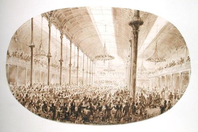 En bankett, ca 1865 av Hector Horeau