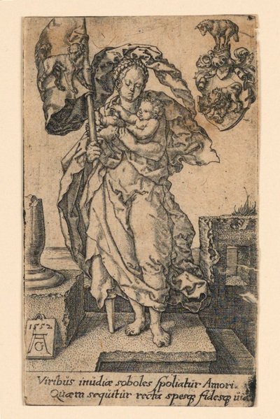 Välgörenhet av Heinrich Aldegrever