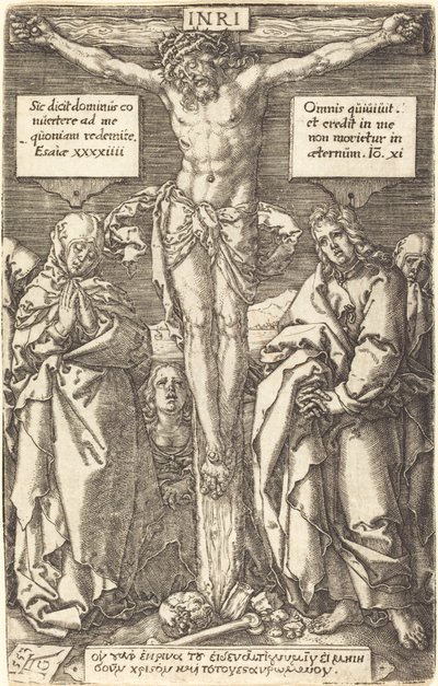 Kristus på korset av Heinrich Aldegrever