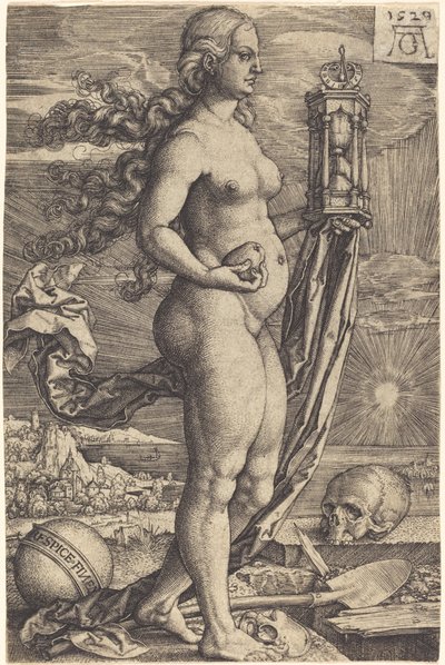 De dödas minne, 1529. av Heinrich Aldegrever