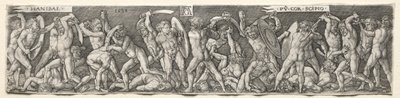 Hannibal Fighting Scipio, 1538. av Heinrich Aldegrever