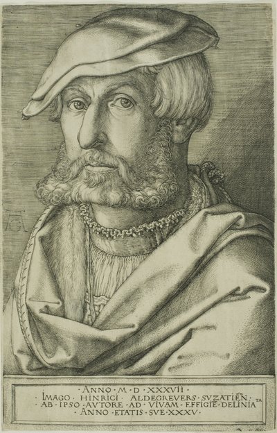Heinrich Aldegrever, 35 år av Heinrich Aldegrever