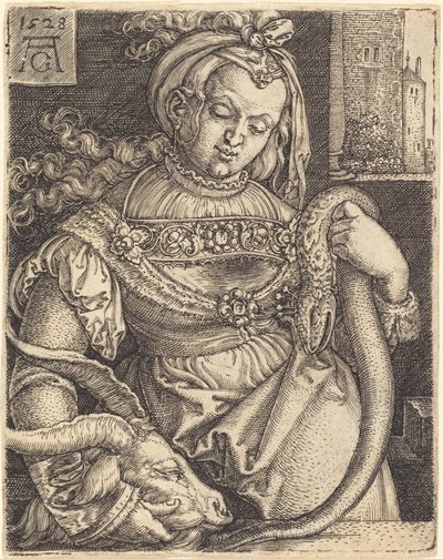 Omåttlighet, 1528. av Heinrich Aldegrever