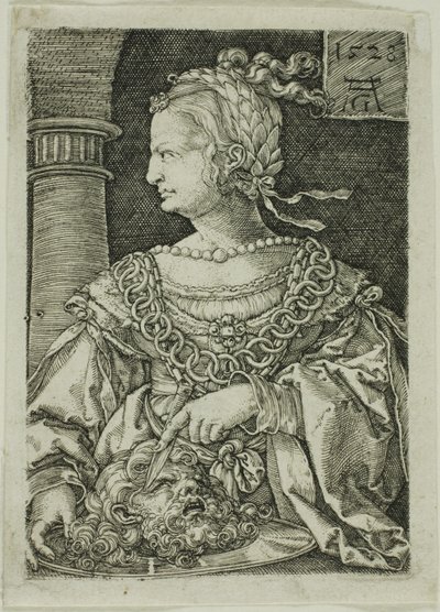 Judith med huvudet av Holofernes av Heinrich Aldegrever