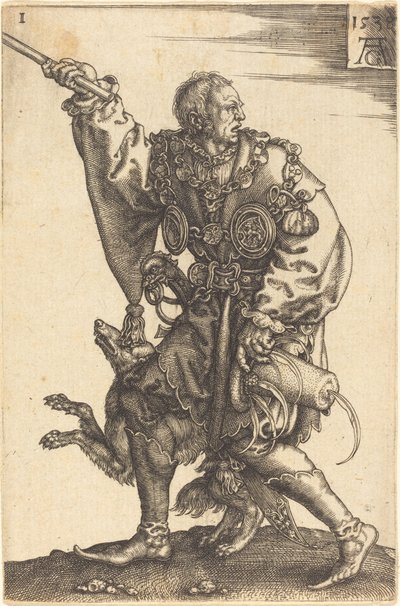 Stora bröllopsdansare, 1538. av Heinrich Aldegrever