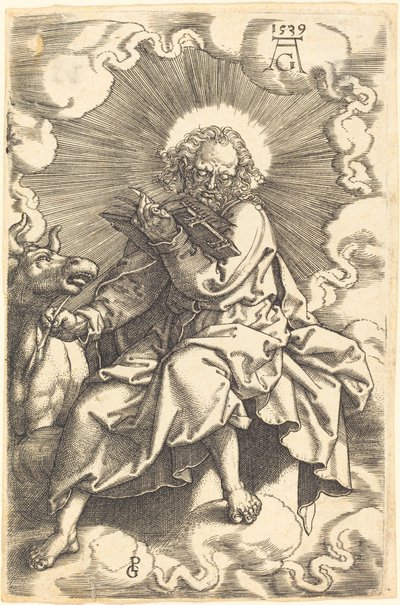 Lukas, 1539. av Heinrich Aldegrever