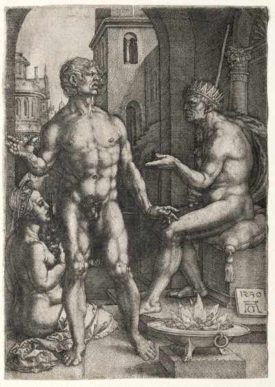 Mucius Saevola av Heinrich Aldegrever