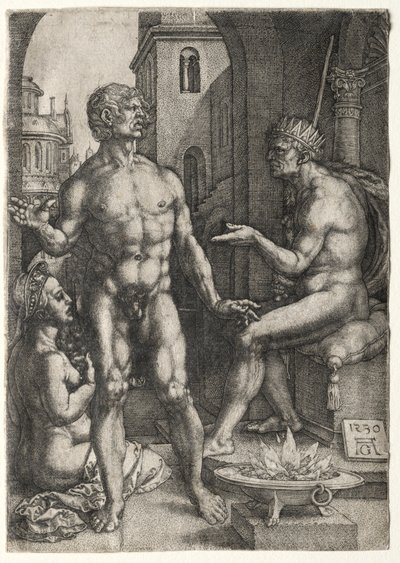 Mucius Saevola, 1530 av Heinrich Aldegrever
