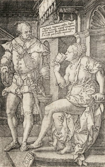 Sophonisbe av Heinrich Aldegrever