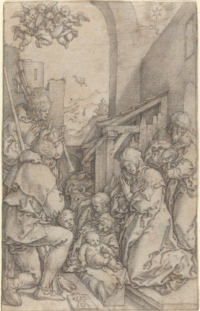 Födelsekyrkan, 1552. av Heinrich Aldegrever