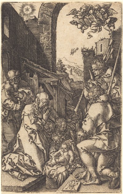 Födelsekyrkan, 1553. av Heinrich Aldegrever