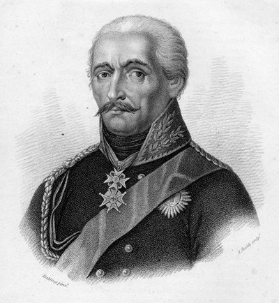 General Gebhard Leberecht von Blücher, graverad av Adam Smith (gravyr) av Heinrich Anton Dahling