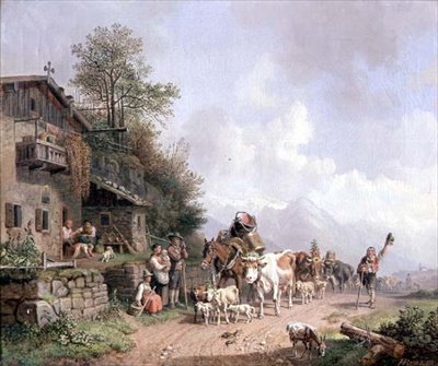 Flockens återkomst av Heinrich Burkel