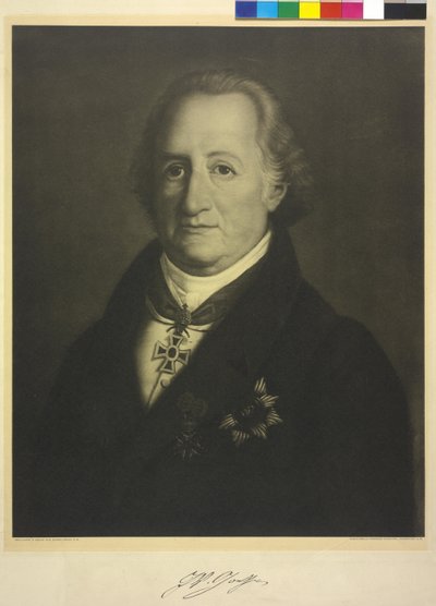 Johann Wolfgang von Goethe av Heinrich Christoph Kolbe