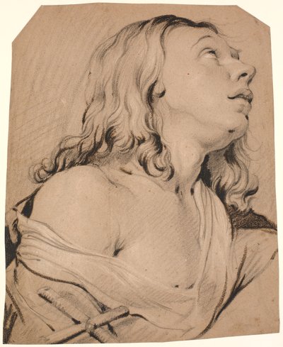 Den ångerfulla Magdalena, byst höger av Heinrich Dittmers