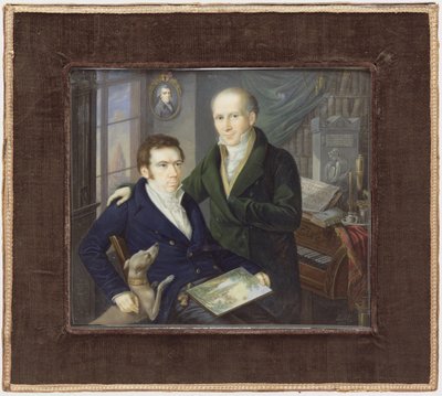 Joseph och Karl August von Klein av Heinrich Franz Schalck