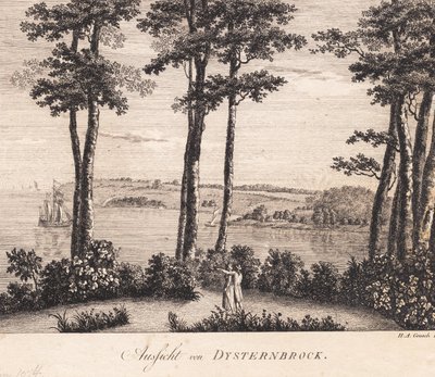 Utsikt från Dysterbroch av Heinrich Grosch