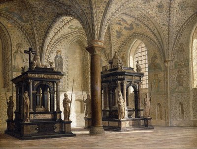 Roskilde domkyrka, Danmark, 1874 av Heinrich Hansen