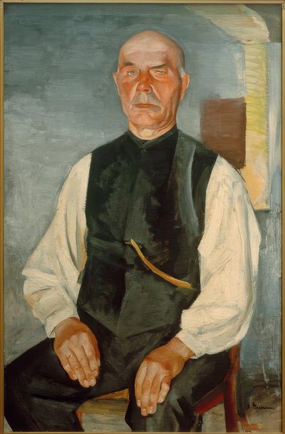 Old Farmer (Johann Rohwedder) av Heinrich Stegemann