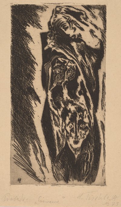 ensam av Heinrich Tischler