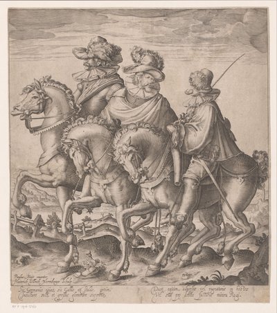 Tysk, fransk och italiensk man till häst av Heinrich Ulrich
