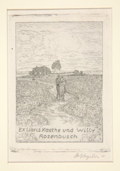Boktavlor av Heinrich Vogeler