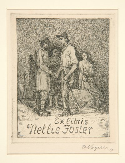 Boktavlor av Heinrich Vogeler