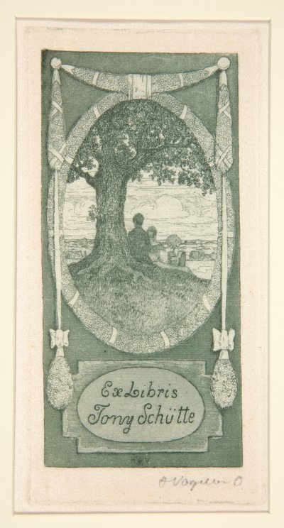 Boktavlor av Heinrich Vogeler