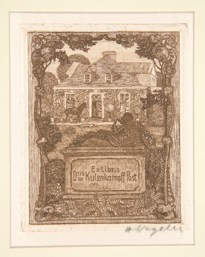 Boktavlor av Heinrich Vogeler