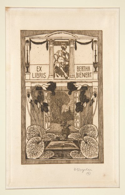 Boktavlor av Heinrich Vogeler
